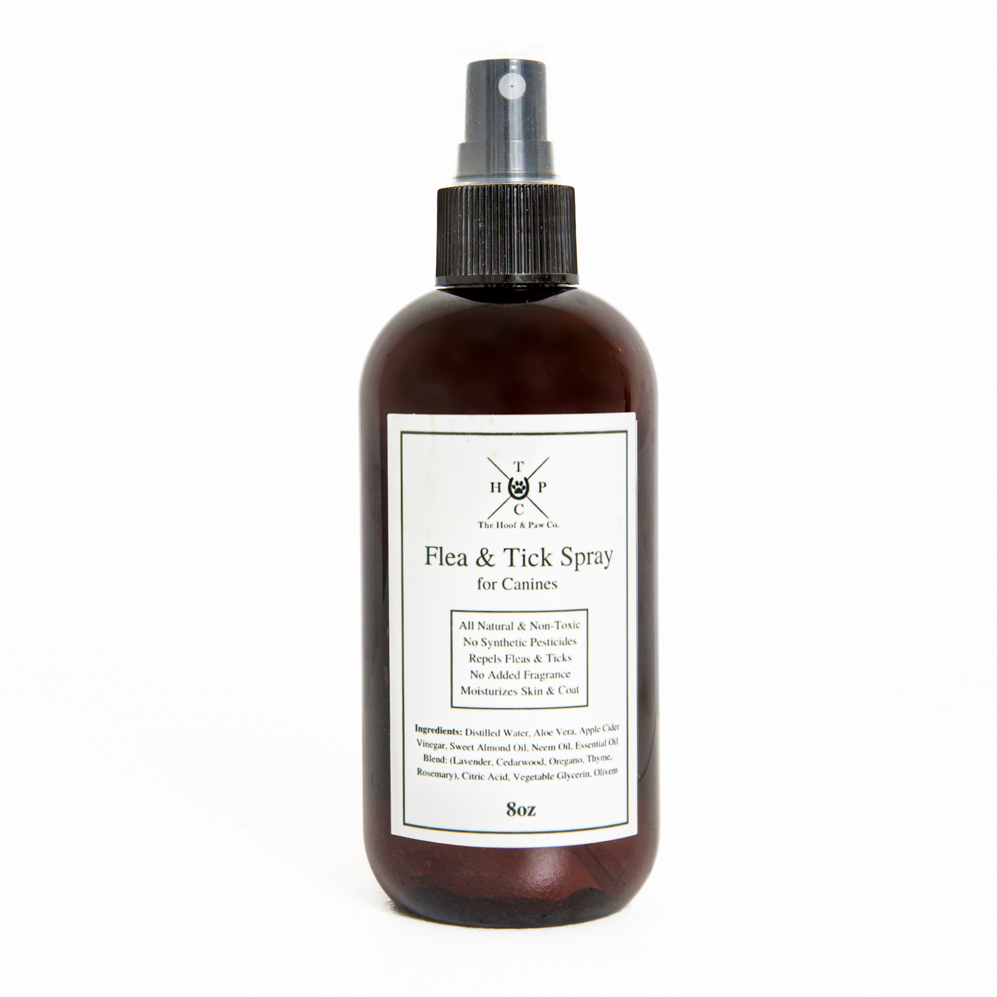 All Natural Flea & Tick Spray - For Dogs (8oz or 16oz)