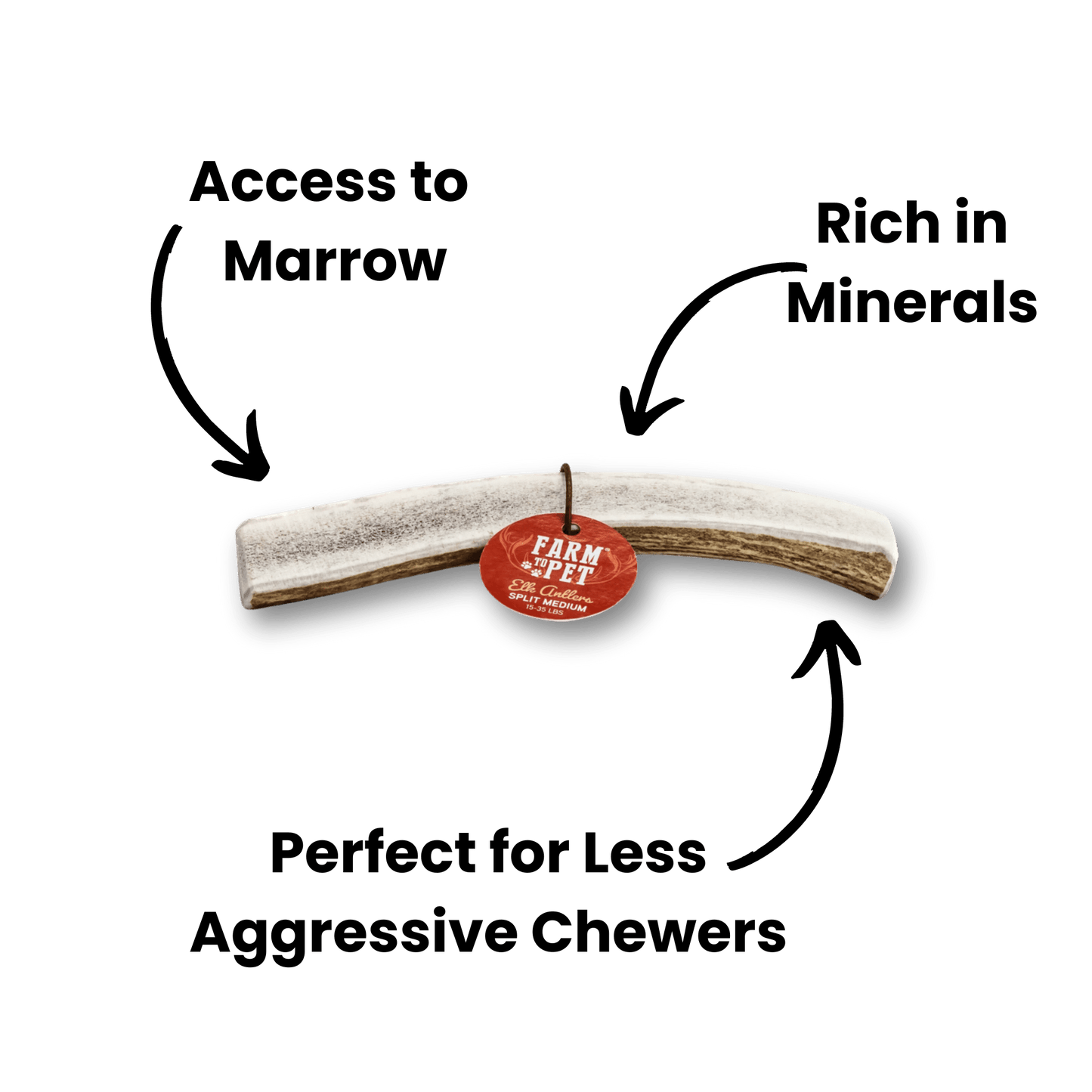 ELK ANTLERS FOR DOGS | WHOLE AND SPLIT ELK ANTLER CHEWS