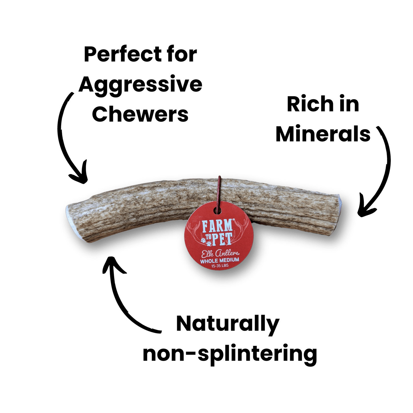 ELK ANTLERS FOR DOGS | WHOLE AND SPLIT ELK ANTLER CHEWS