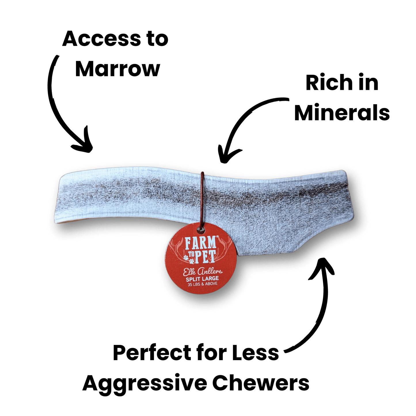 ELK ANTLERS FOR DOGS | WHOLE AND SPLIT ELK ANTLER CHEWS