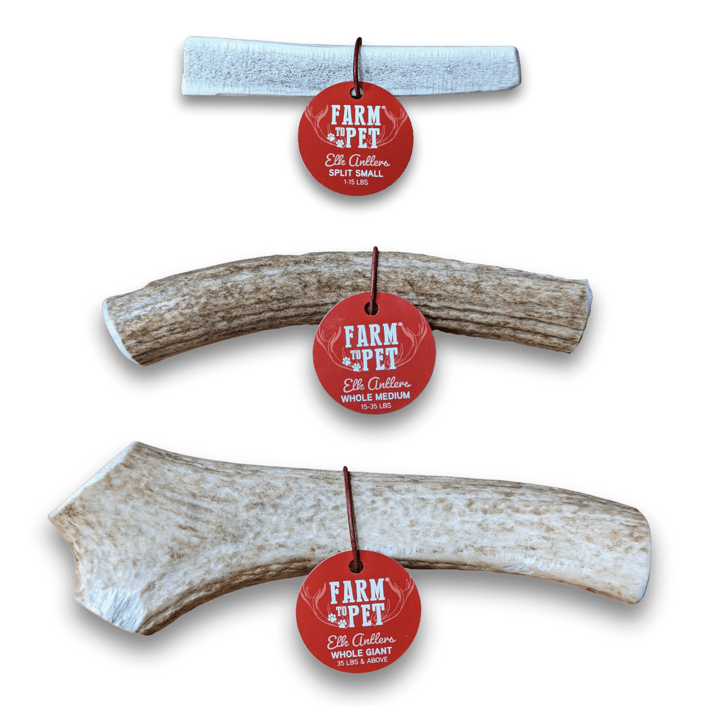 ELK ANTLERS FOR DOGS | WHOLE AND SPLIT ELK ANTLER CHEWS